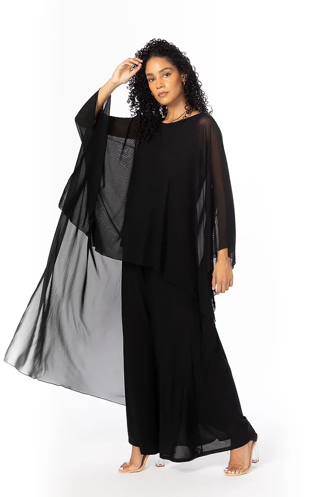 MESH FLARE PANT