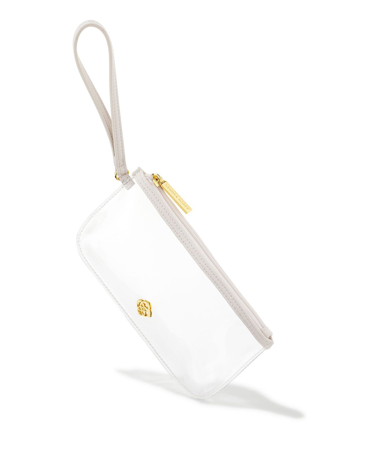CLEAR WRISTLET, Color: GOLD CLEAR, Size: ONE SIZE