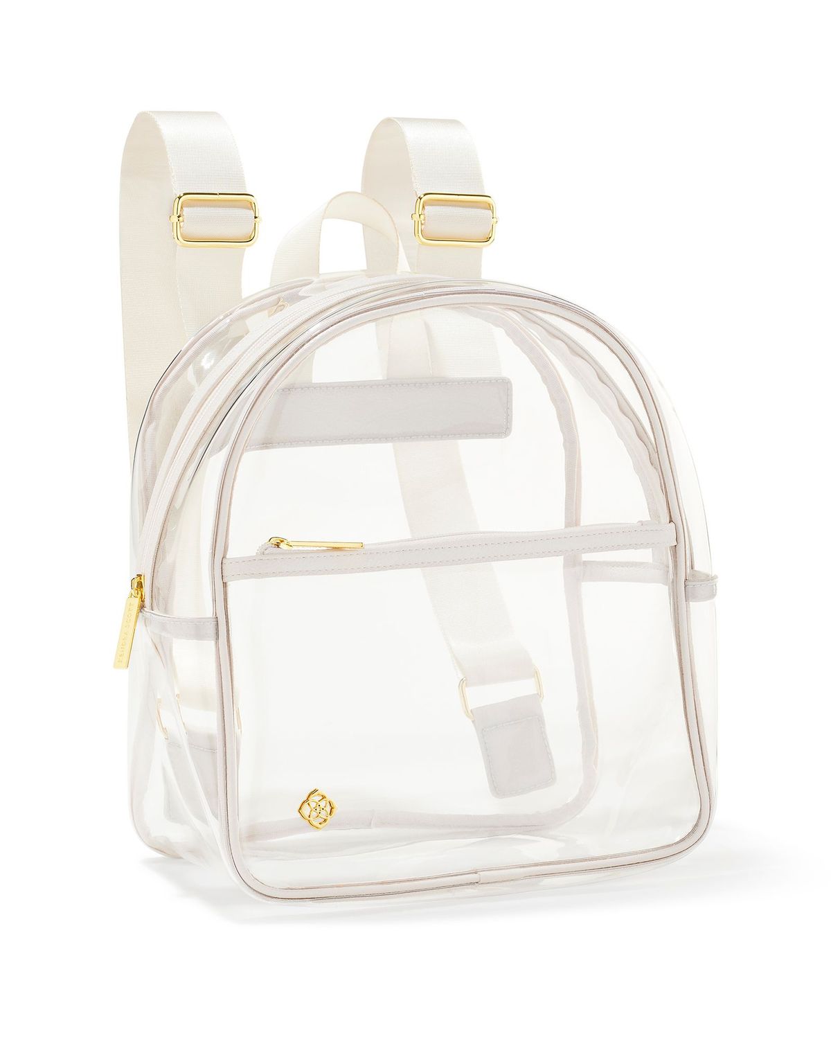 CLEAR BACK PACK, Color: GOLD CLEAR, Size: ONE SIZE