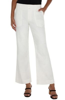 Hannah Flare w/Utility Details, Color: soft white, Size: 2