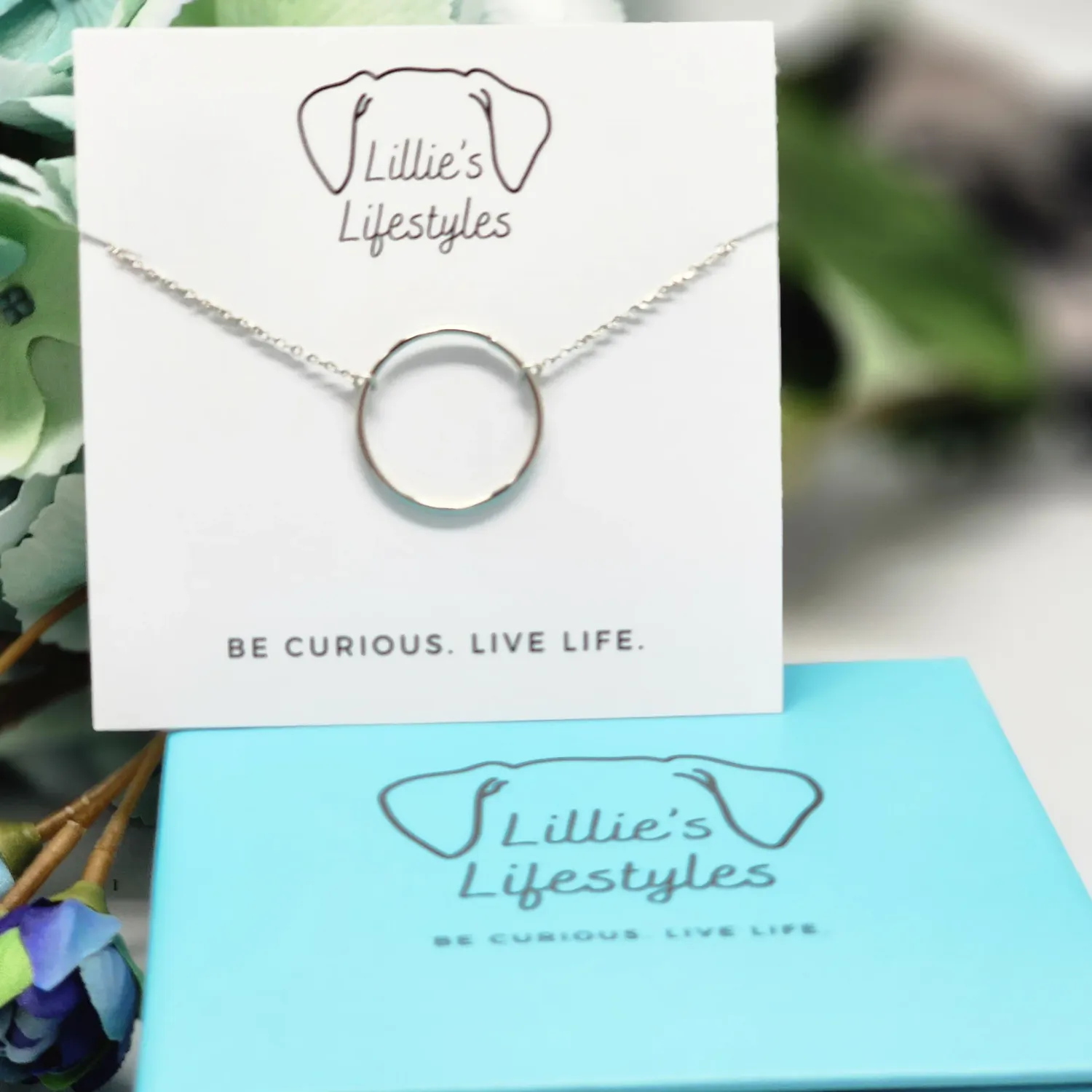 Open Circle, Color: Silver