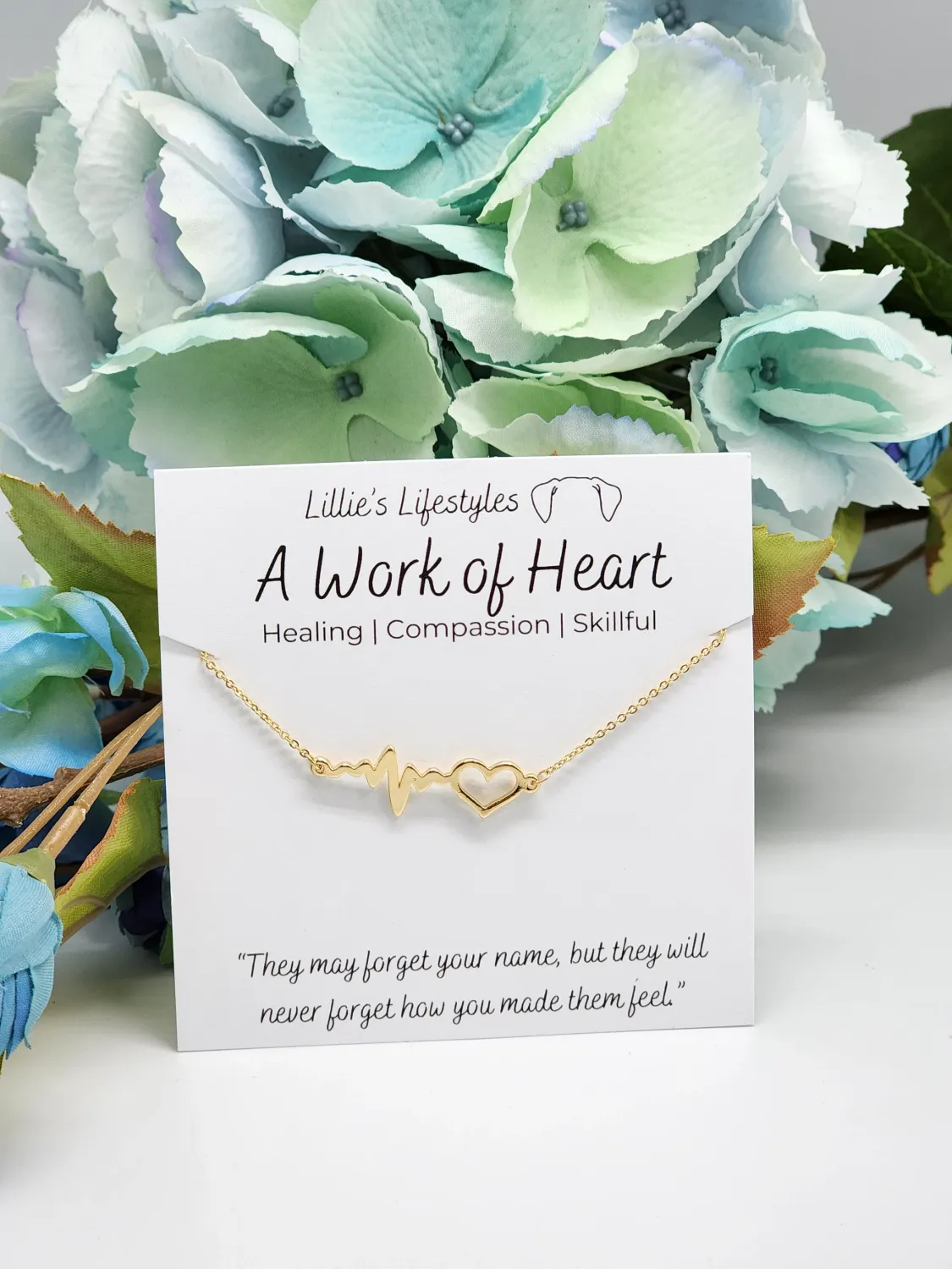 Work of Heart, Color: Gold