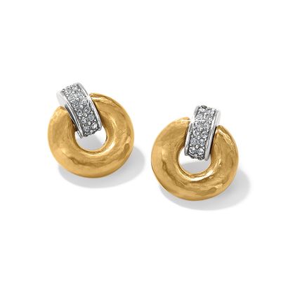 MERIDIAN GEO ROUND MINI POST DROP EARRING