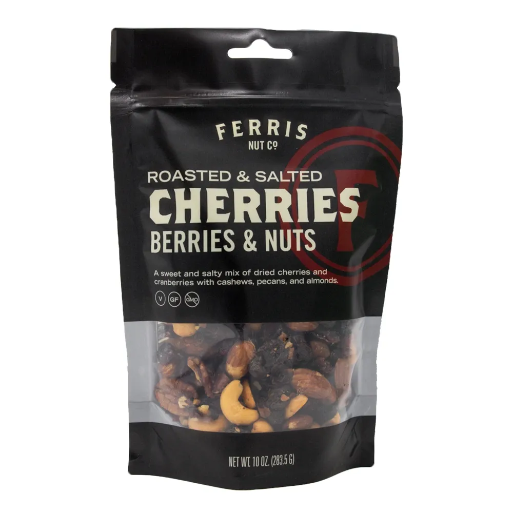 Cherries, Berries &amp; Nuts (Roasted Salted) 10 oz.