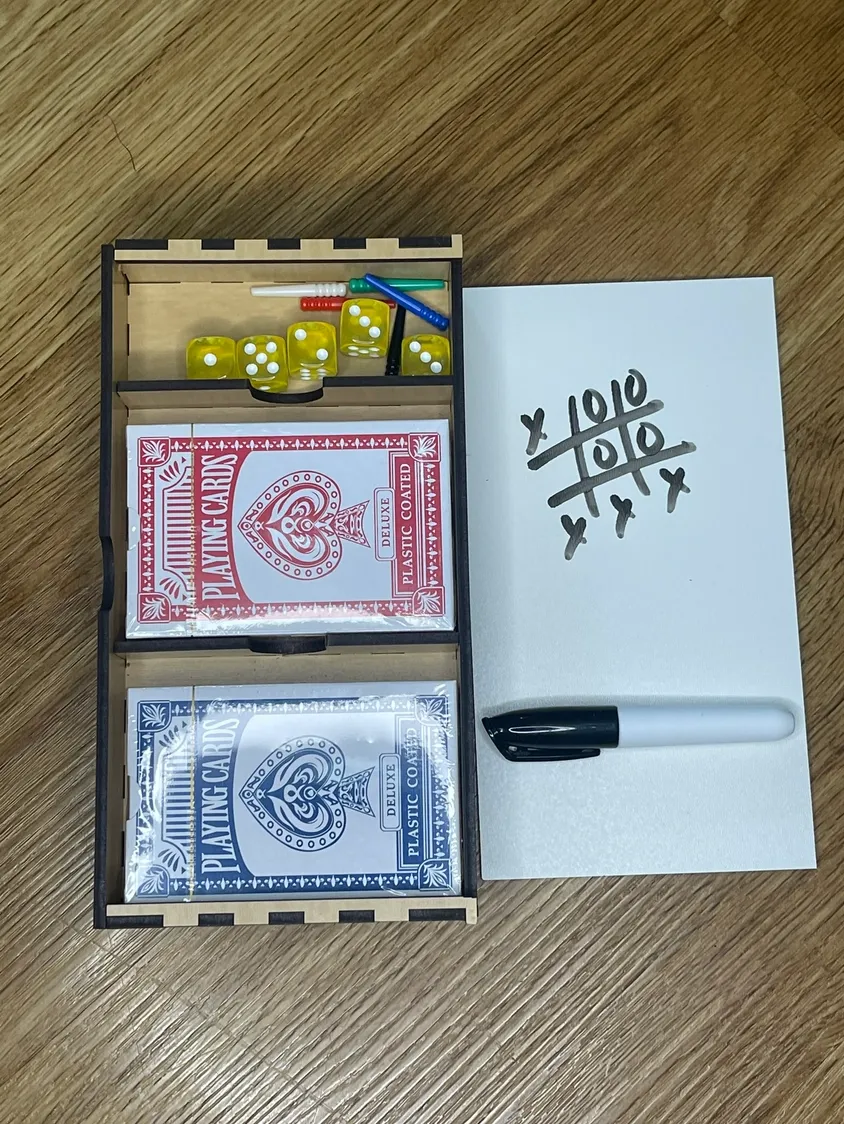 4 in 1 Travel Game Box