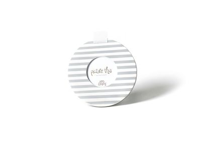 Stone Medium Stripe Mini 8.5 Round Frame