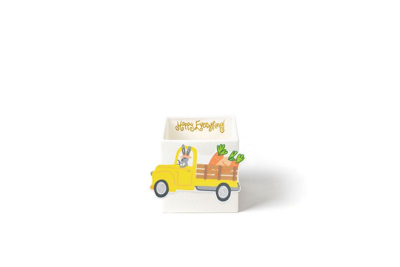 White Small Dot Mini Nesting Cube Medium