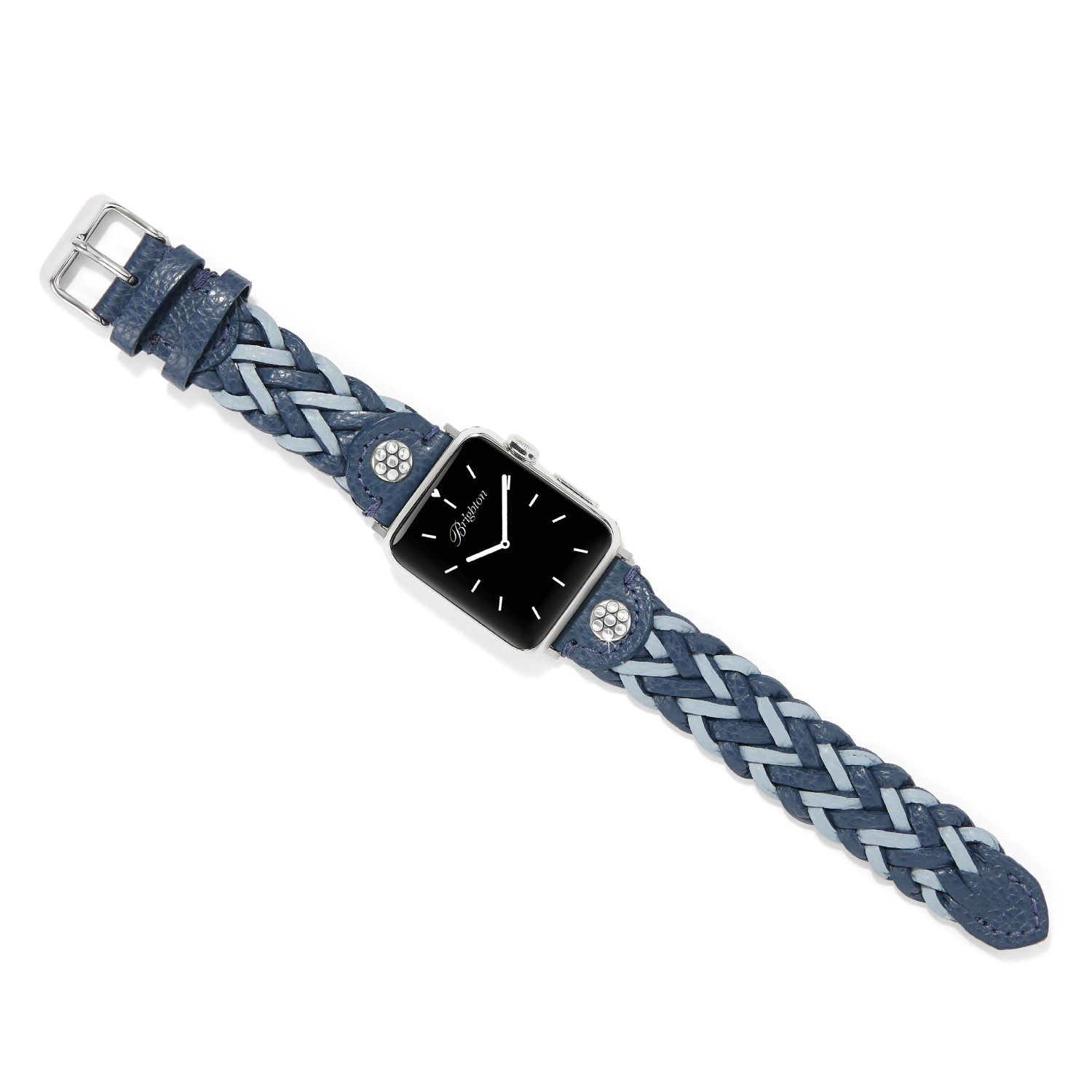 RORY LEATHER WATCH BAND-FRENCH CLOUD BLUE