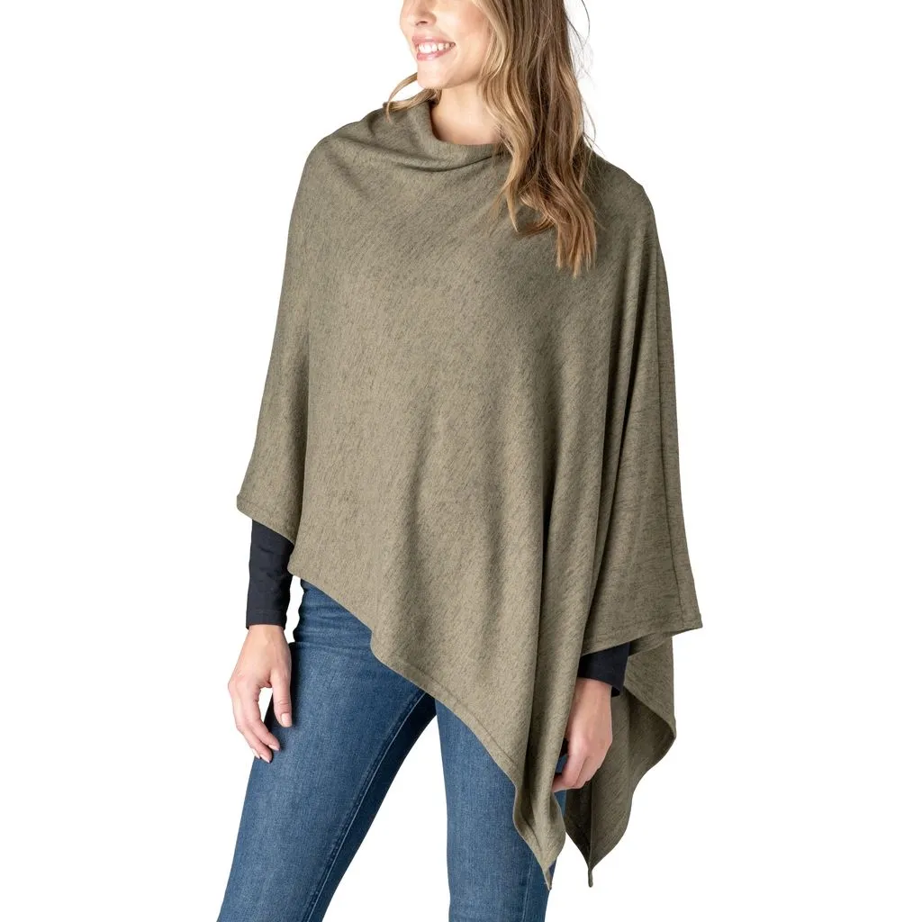 Allthreads Carolina Poncho, Color: LIGHT OLIVE