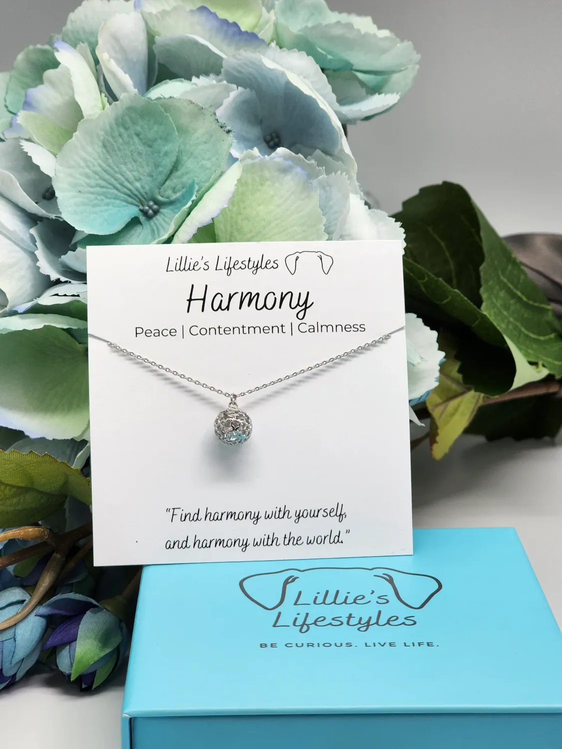 HARMONY NECKLACE, Color: SILVER