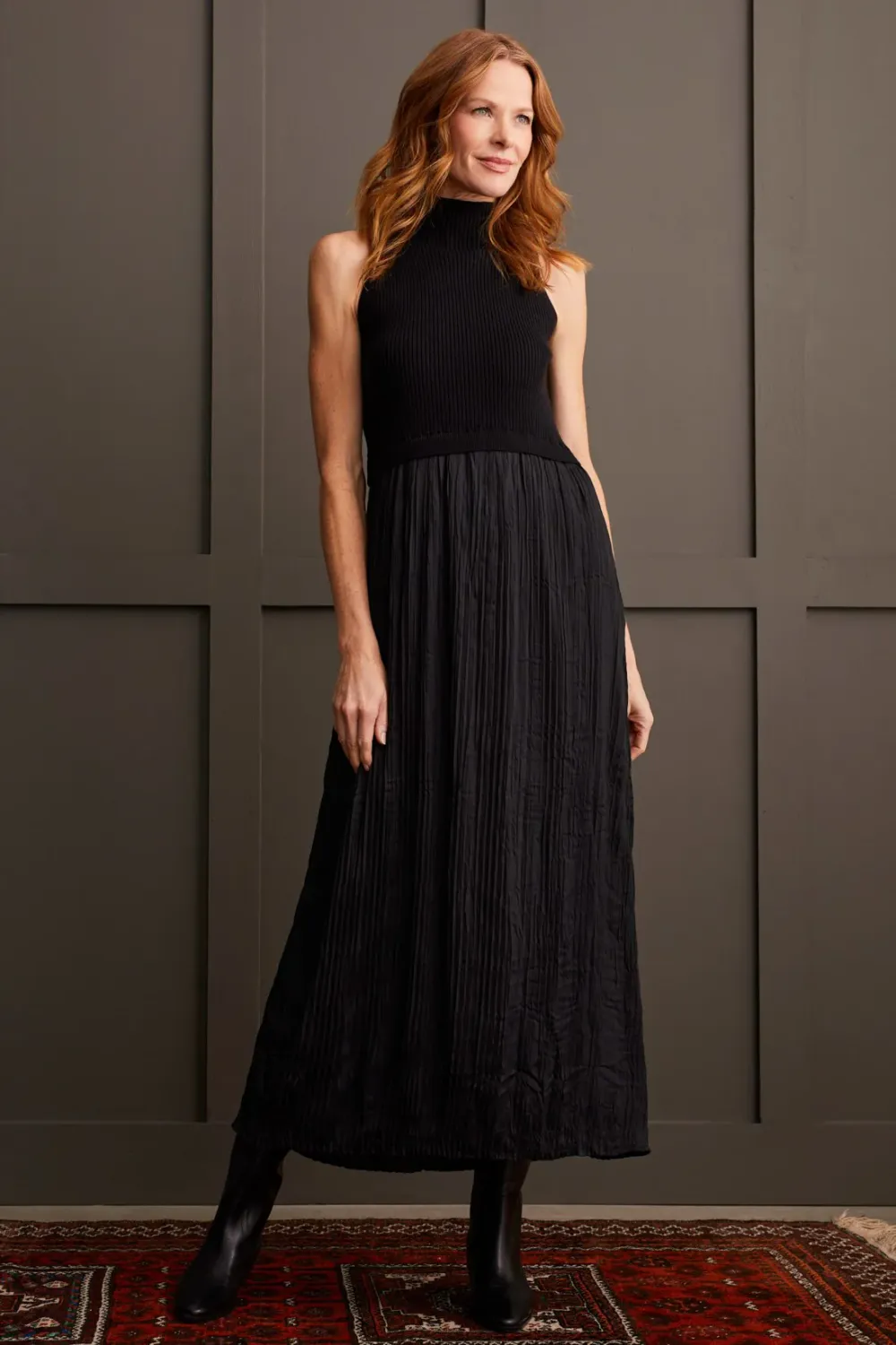 SLEEVELESS MAXI DRESS