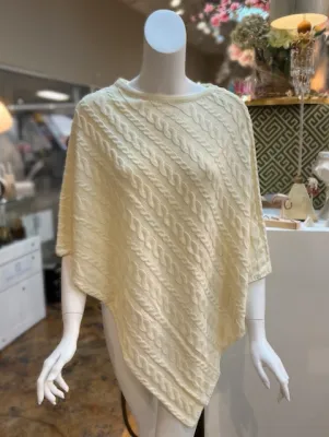 SNOW CHARM PONCHO