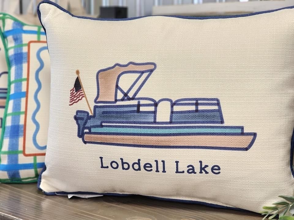 LAKE PONTOON PILLOWS, LAKE: LOBDELL