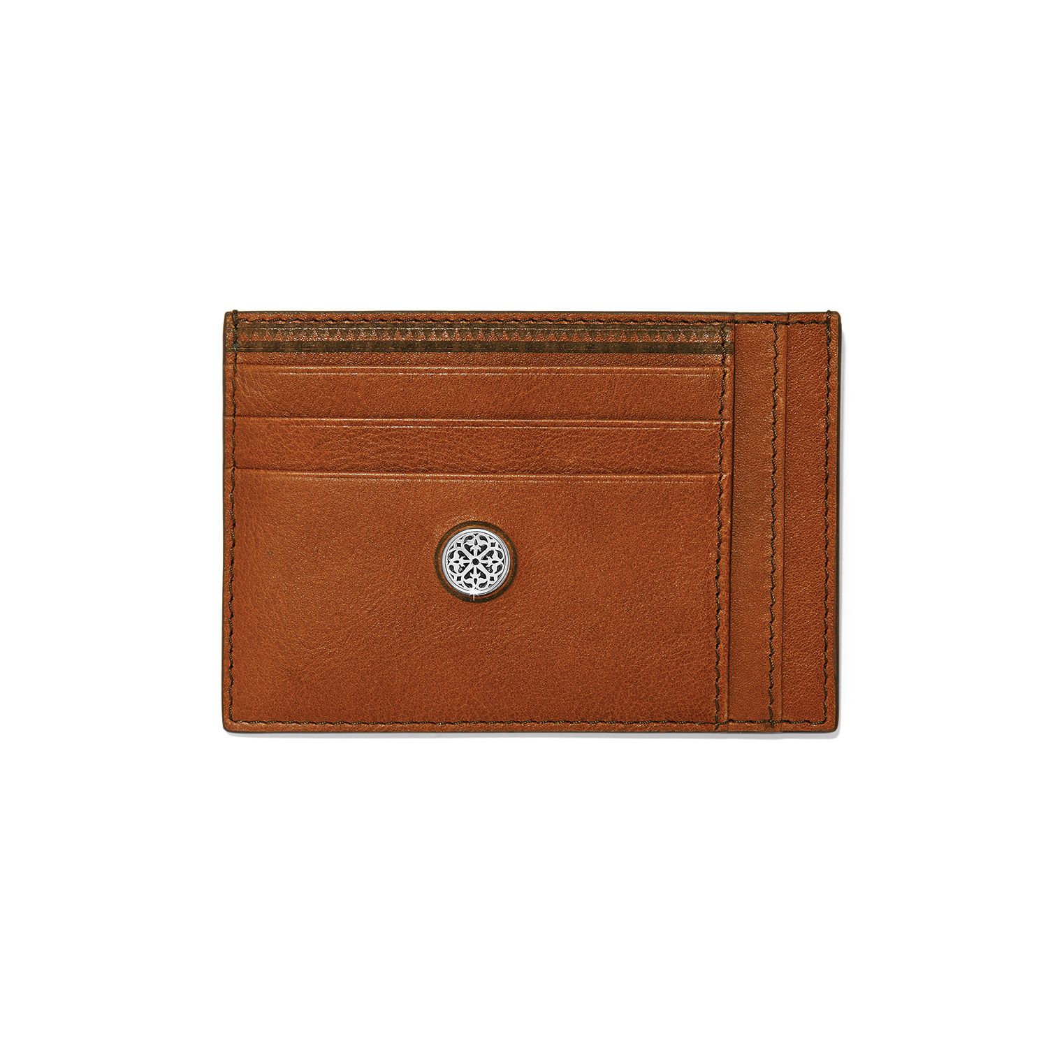 Ferrara La Bellezza Slim Card Case-Russet