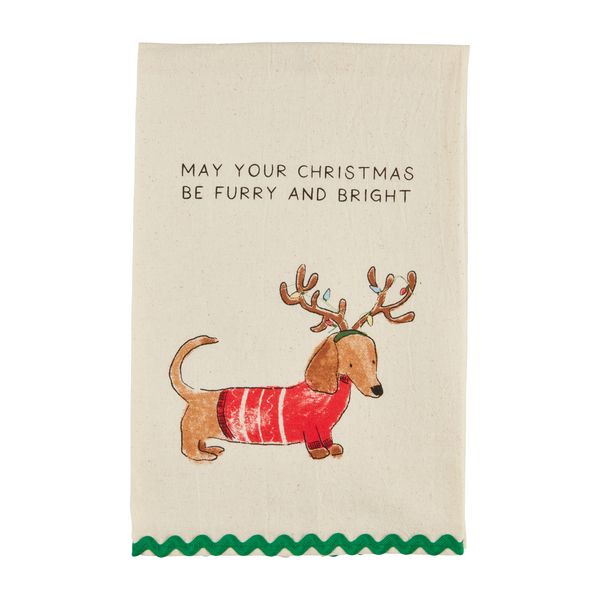 MAY YOUR XMAS PET TOWEL