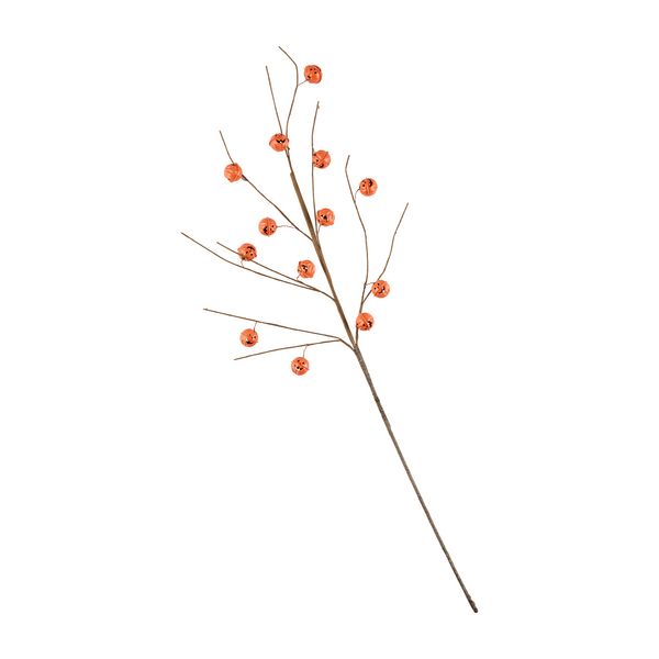 PUMPKIN HALLOWEEN BELL STEM