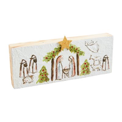 Nativity Plaque