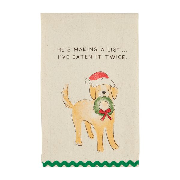 LIST XMAS PET TOWEL