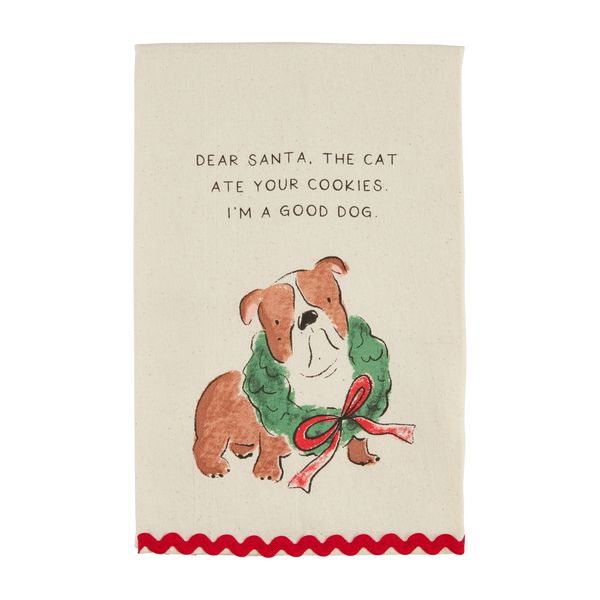 DEAR XMAS PET TOWEL