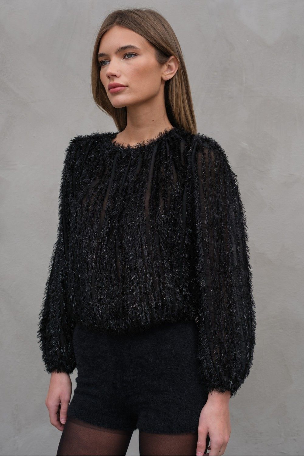 NOVELTY STRING BLOUSE