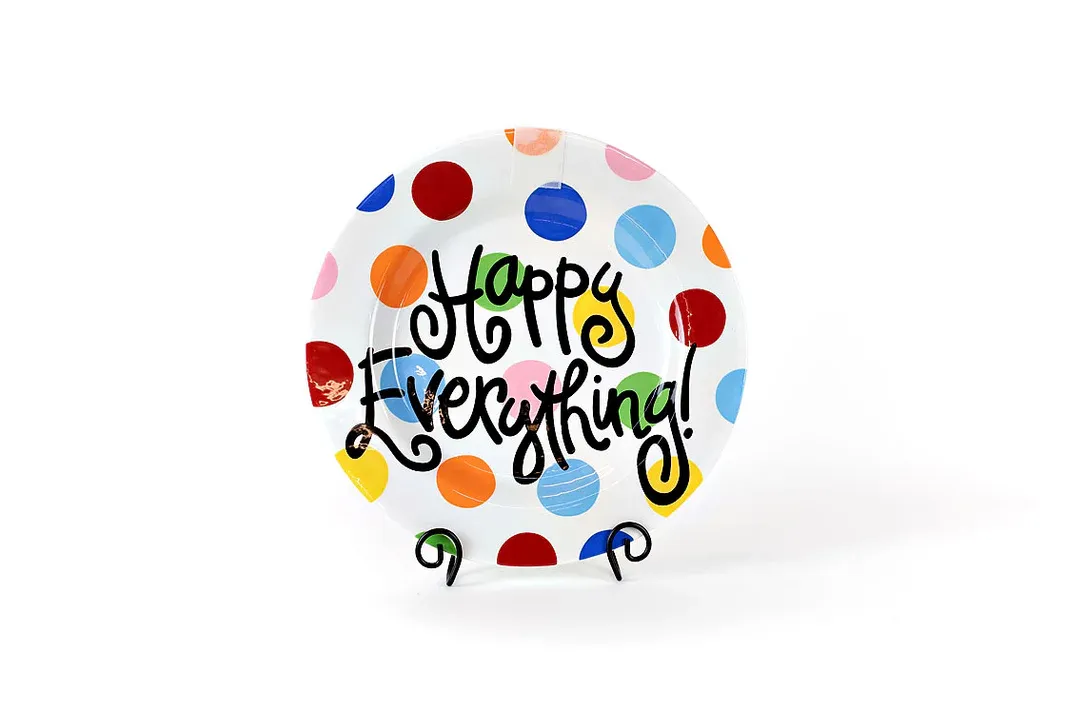 Bright Dot Happy Everything Big Platter