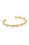 MAURA BAMBOO CUFF BRACELET-GOLD