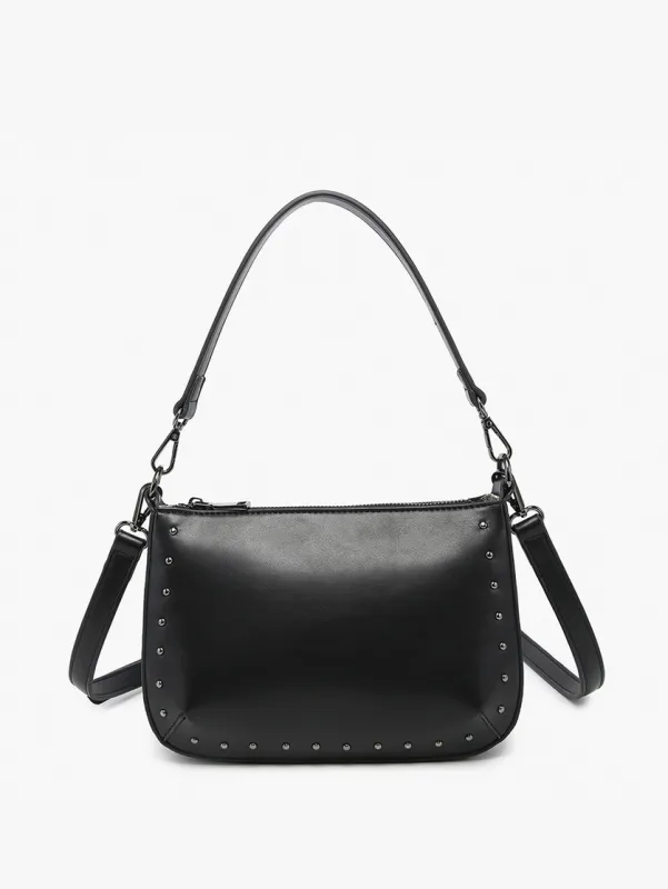 Carmen Studded Crossbody w/ Shoulder Strap