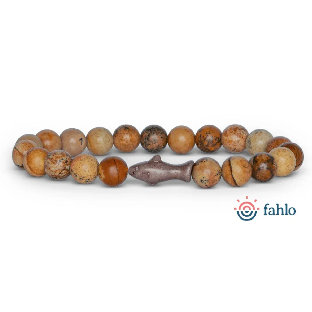The Voyage Bracelet - Shark- Dune