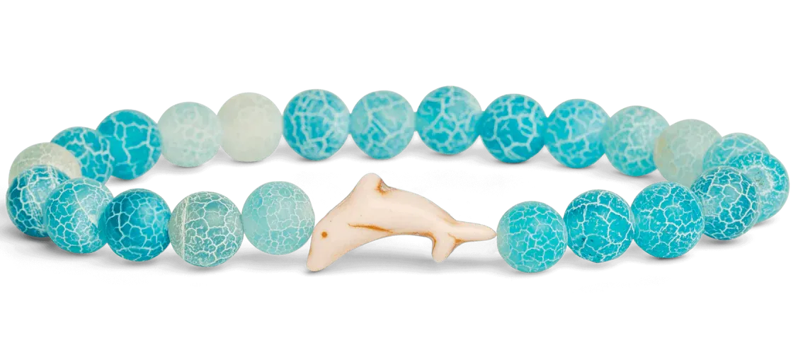 The Odyssey Bracelet - Dolphin Aqua Blue