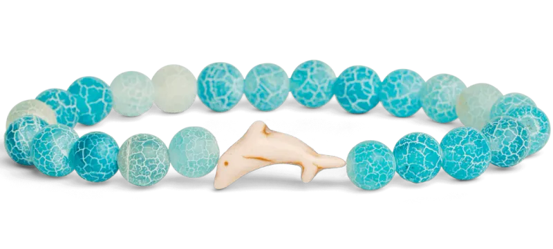 The Odyssey Bracelet - Dolphin Aqua Blue