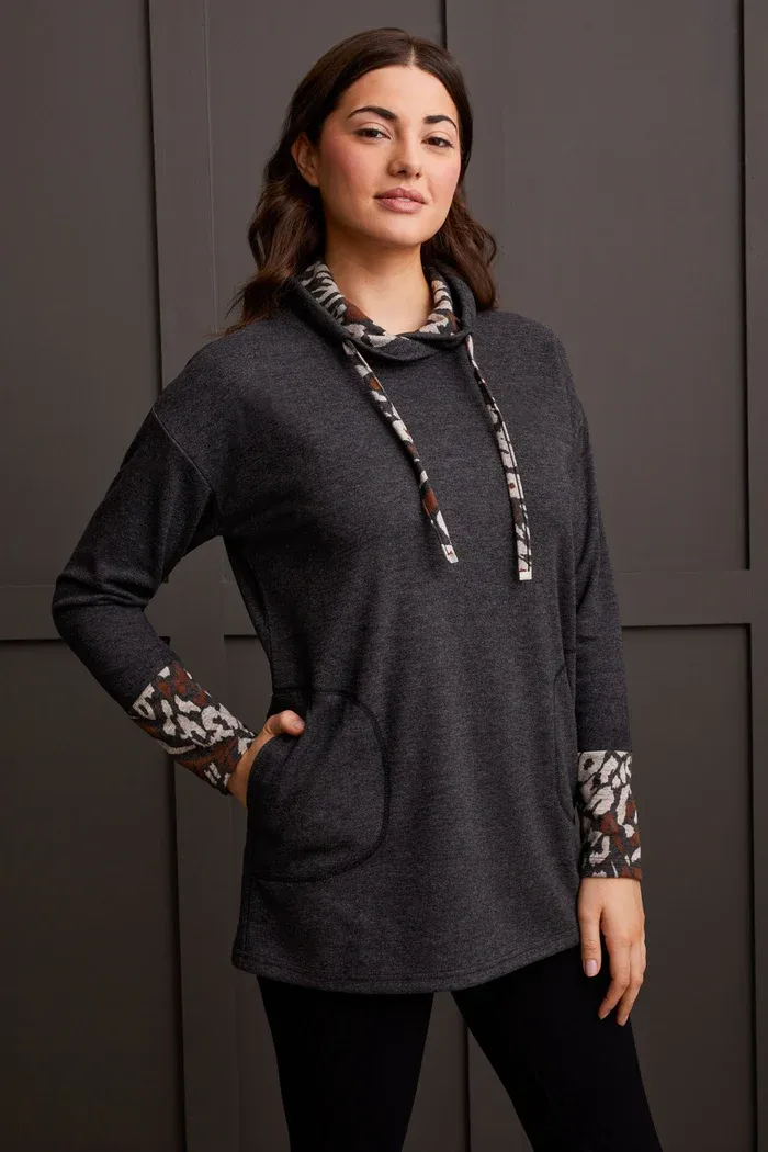 COWL NECK TUNIC