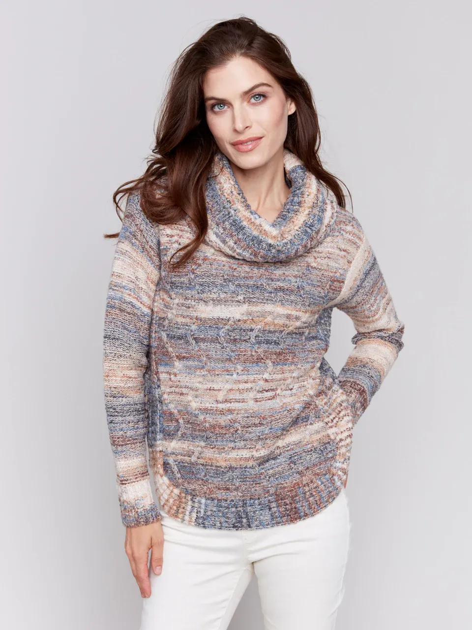 SPACE DYE SWEATER