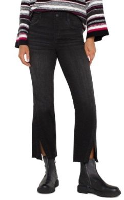 Gia Glider Crop Flare Twisted Seam 27in ins