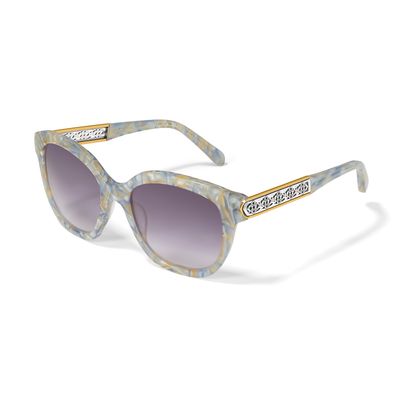 INTRIGUE BEACH SUNGLASSES-BLUE