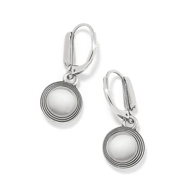 Meridian Aurora Leverback Earrings-Amethyst