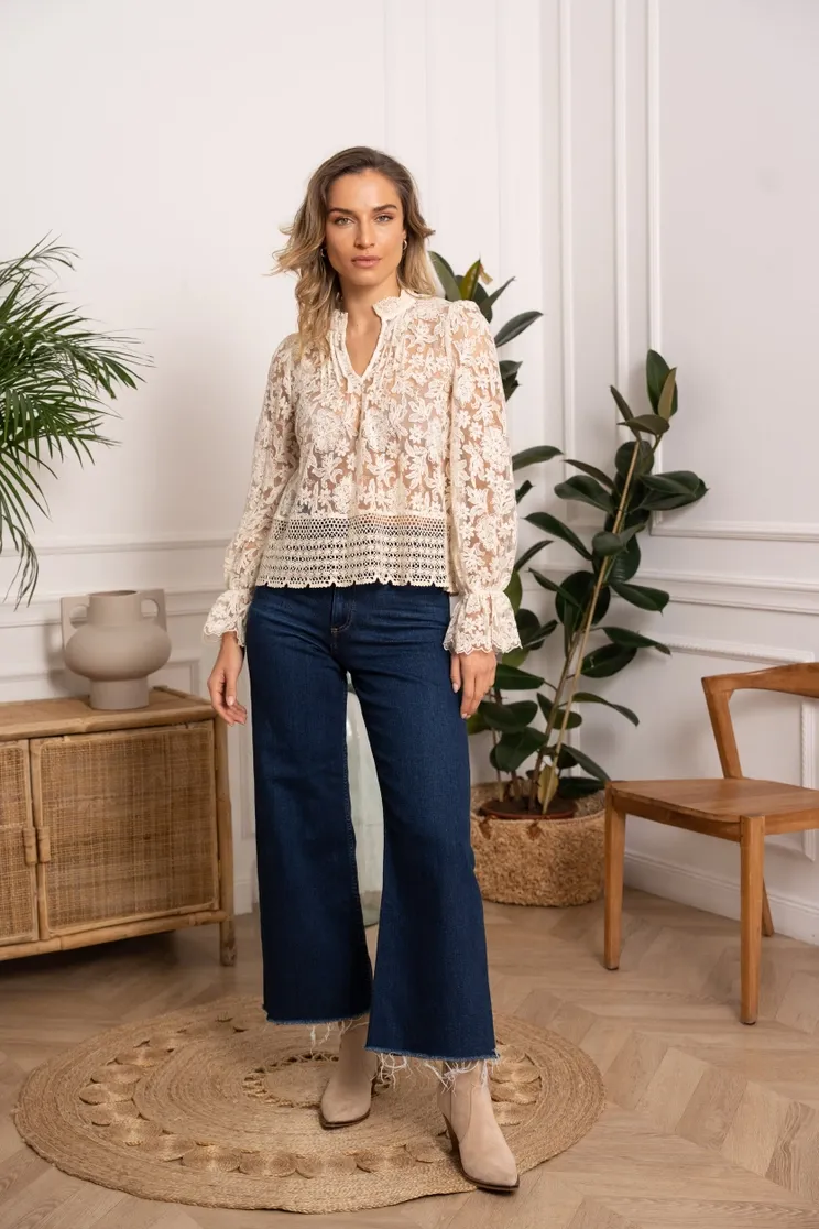 Boho Lace Blouse