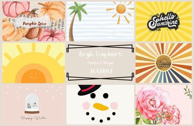Seasons Tray Inserts