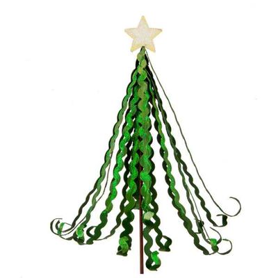 Large Ric Rac Green Tree