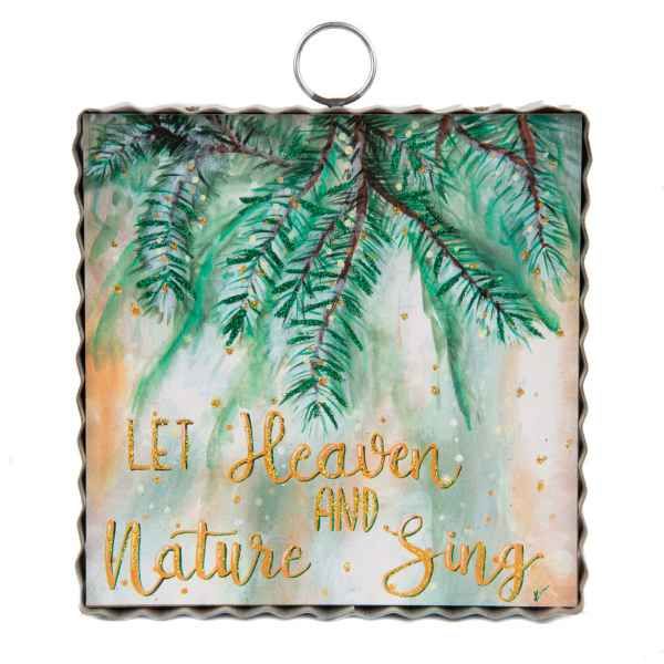 Mini Heaven &amp; Nature Sing Print