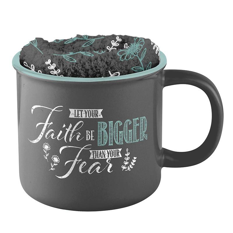 Mug &amp; Sock Gift Set - Faith Be