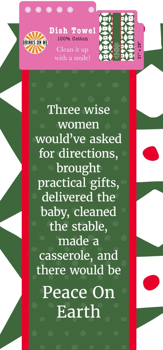DISH TOWEL: XMAS Peace on Earth
