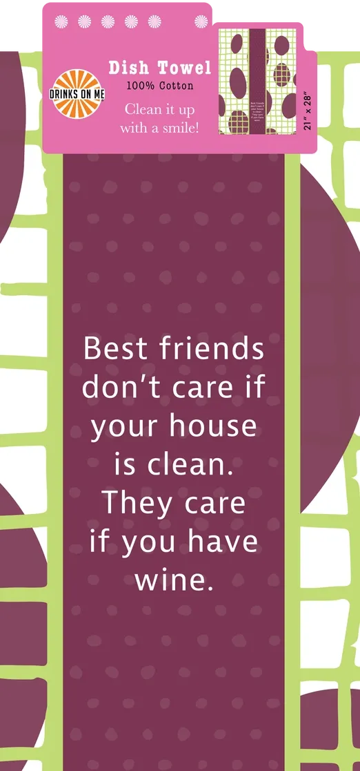 DISH TOWEL: Best Friends