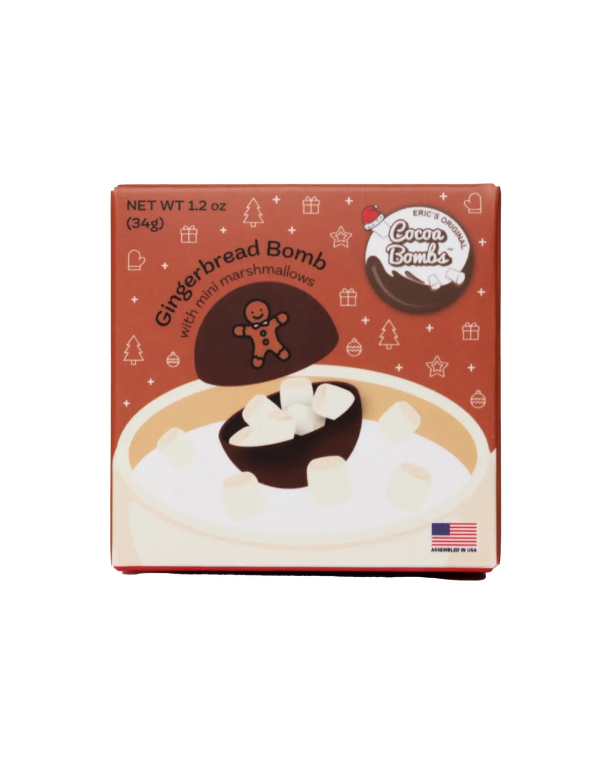 GINGERBREAD COCOA BOMB