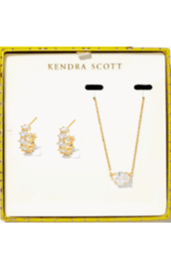 Cailin Crystal Gift Set-Silver