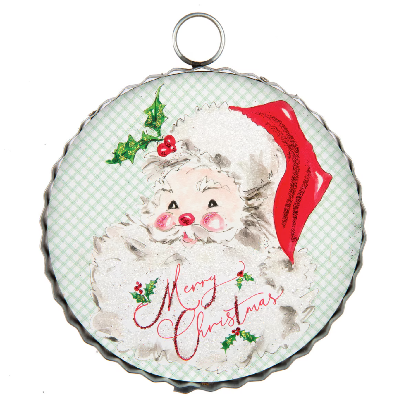 Mini Traditional Santa Charm