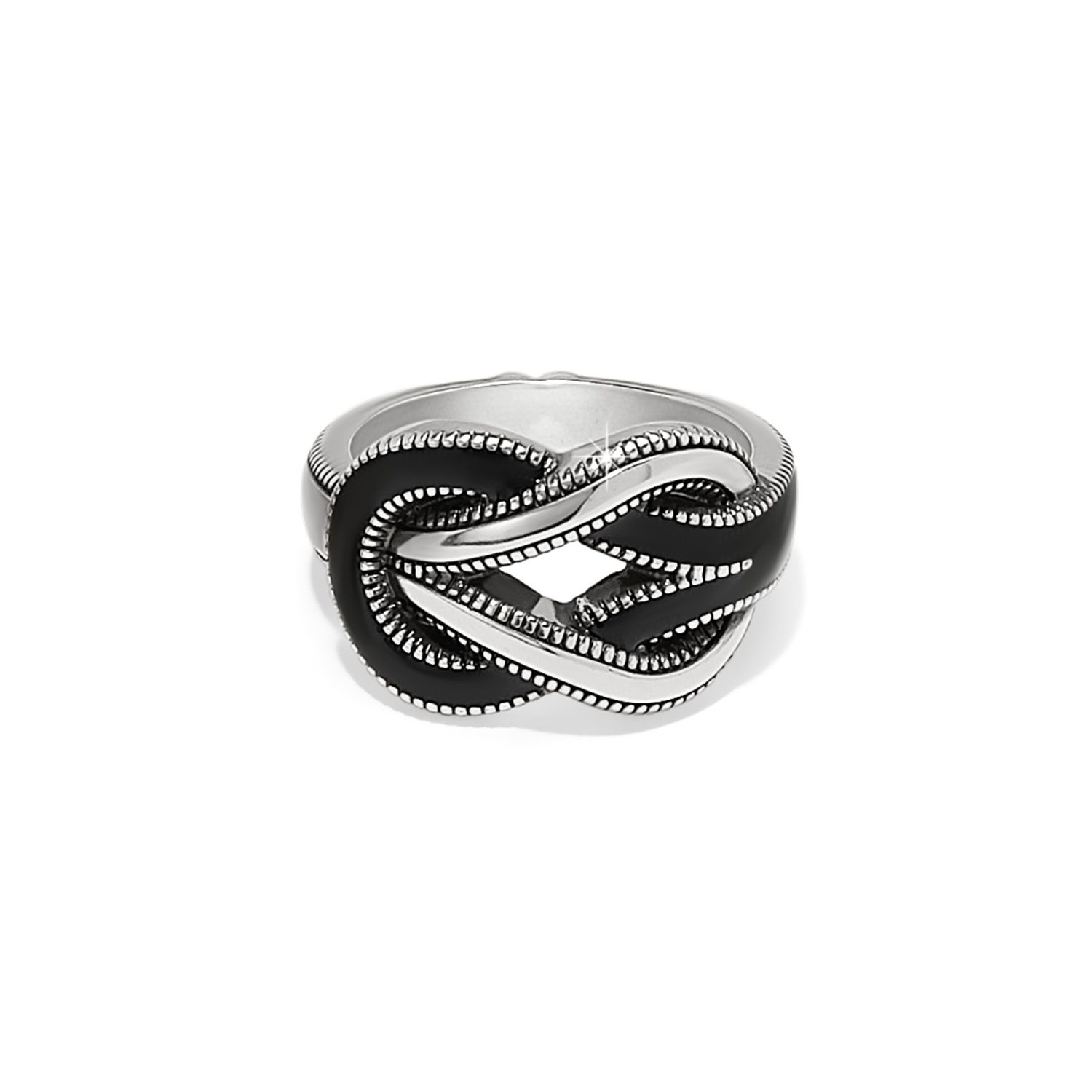 Interlok Harmony Black Ring 6