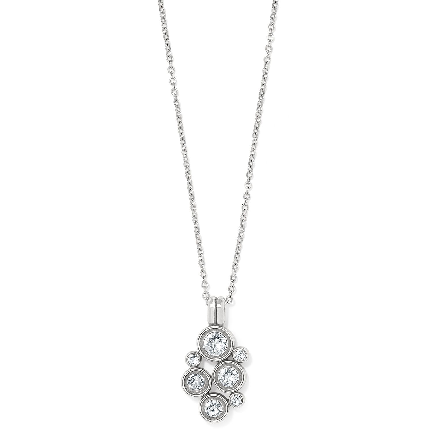 Constella Cluster Necklace-Clear