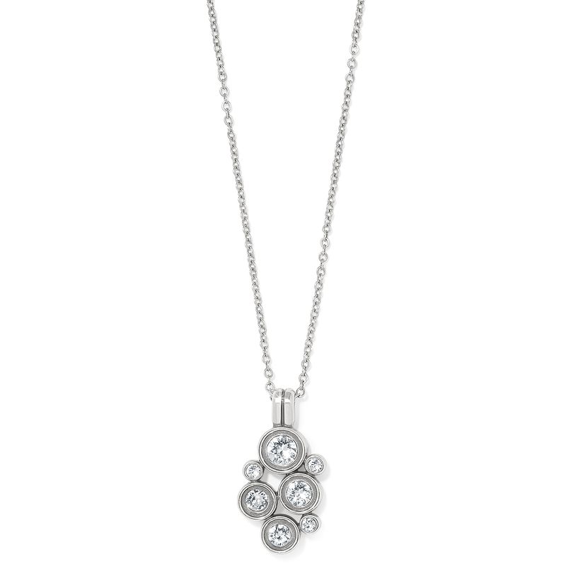 Constella Cluster Necklace-Clear