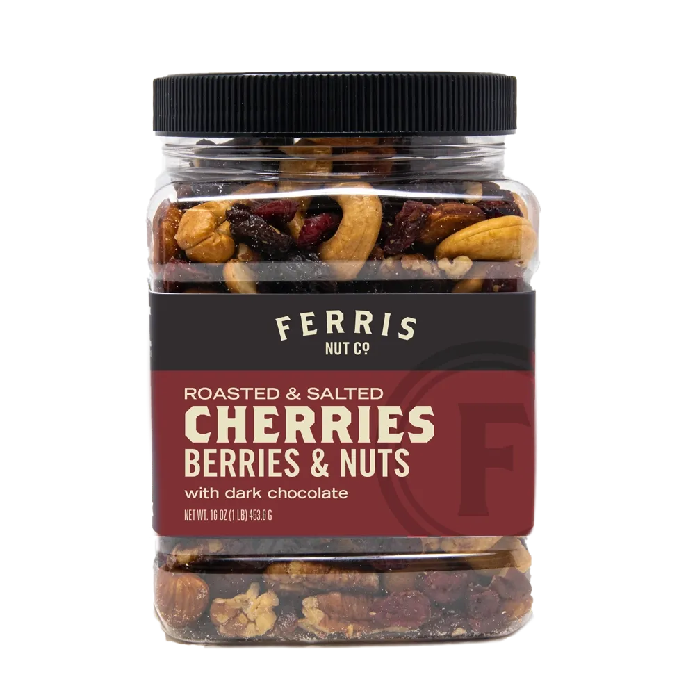 Cherries, Berries, &amp; Nuts with Dark Chocolate 16 oz.