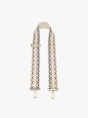 Bohemian Guitar Strap-Beige